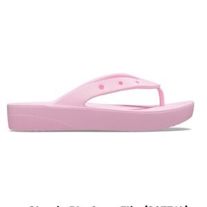 Crocs Classic Platform Flip Flop Sandals Women's Size 8 Pink